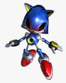 Metal Sonic - Sonic Rivals Metal Sonic, HD Png Download, Free Download