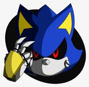 Metal Sonic - Cartoon, HD Png Download, Free Download