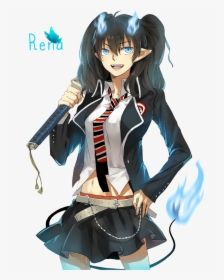 Female Rin Okumura - Blue Exorcist Rin Girl, HD Png Download, Free Download
