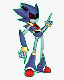 Metal Sonic Redesign , Png Download - Project Doodles Metal Sonic, Transparent Png, Free Download