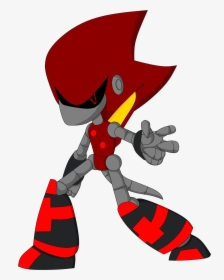 Metal Sonic Fan Characters, HD Png Download, Free Download