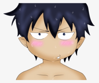 Picture Library Blush Drawing Face Impression - Rin Okumura Blushing, HD Png Download, Free Download