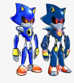 Metal Sonic And Metal Sonic Artredesign Sonic Boom - Eggman And Metal Sonic, HD Png Download, Free Download