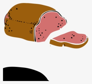 Meatloaf Bread Clip Art - Cartoon Meatloaf Png, Transparent Png, Free Download