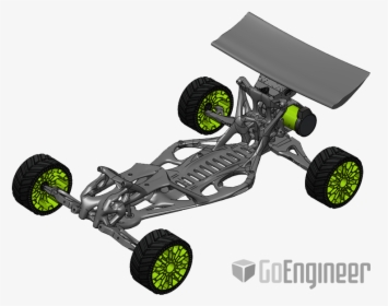 3d Printing Roadshow - 3d Printed Rc Buggy, HD Png Download, Free Download