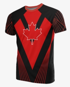 Canada Maple Leaf T-shirt - Active Shirt, HD Png Download, Free Download