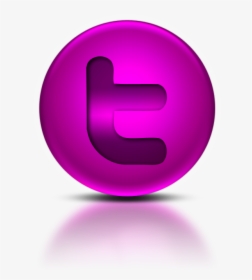 Pink Twitter Icon Pictures To Pin On Pinterest Pinsdaddy, HD Png Download, Free Download