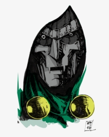 Dr - Doom - Illustration, HD Png Download, Free Download