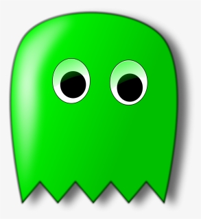 Free Vector Pacman Ghost - Pac Man Green Ghost, HD Png Download, Free Download