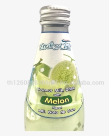 Coconut Milk Drink With Nata De-coco Melon Flavor - Bebida De Leche De Coco De Sabor De Melon, HD Png Download, Free Download