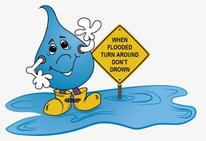 Turn Around Don"t Drown Warning Signs To Oklahoma Communities - Flooded Turn Around Don T Drown Png, Transparent Png, Free Download