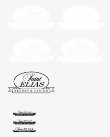 Saint Elias Logo Black And White - Calligraphy, HD Png Download, Free Download