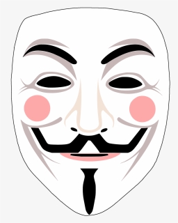 Mascara De Anonymous Png Vector, Clipart, Psd - Guy Fawkes Mask, Transparent Png, Free Download