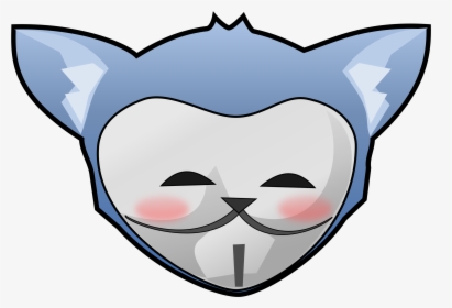 Anonymous Icecat Clip Arts - Cat, HD Png Download, Free Download