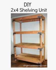 Adjustable Brackets For 2x4 Shelving, HD Png Download, Free Download