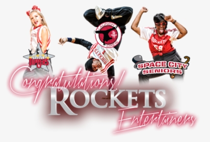 Congratulations Rockets Entertainers - Little Dippers Houston Rockets, HD Png Download, Free Download