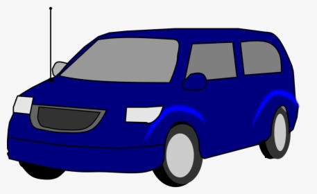 Electric Blue,compact Van,electric Car - My Car Clipart Png, Transparent Png, Free Download
