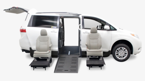 Toyota Sienna Side Entry Wheelchair Conversion - Toyota Sienna Wheelchair Van, HD Png Download, Free Download