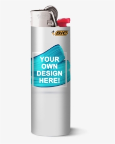 Lighter Clip Light Bic - Customized Lighters, HD Png Download, Free Download