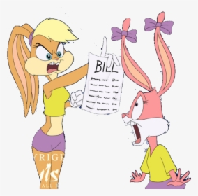 #lolabunny #babsbunny #tinytoons #looneytunes #spacejam - Cartoon, HD Png Download, Free Download