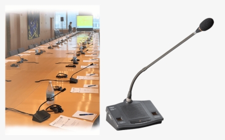 Wiredmicrophones Image - Wired Conference Microphone System, HD Png Download, Free Download