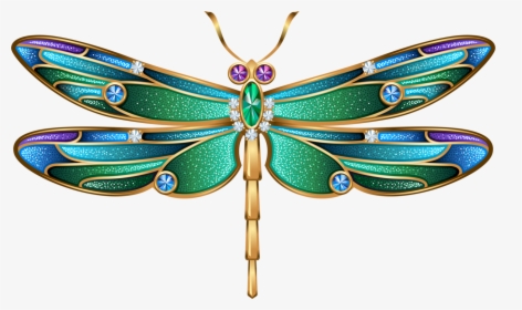 Blue Dragonfly Decoration Diamond Png Image High Quality - Clip Art Transparent Background Dragonflies, Png Download, Free Download