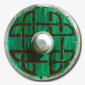 Norse Shield Knot Wood Round Sea Foam And Red - Circle, HD Png Download, Free Download