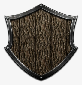 Wood Shield Png - Simple Fantasy Shield, Transparent Png, Free Download