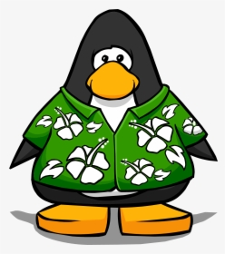 Hawaiian Shirt On A Player Card - Club Penguin Black Belt, HD Png Download, Free Download