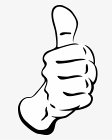 Transparent Ok Sign Clipart - Thumbs Up Outline Clipart, HD Png Download, Free Download