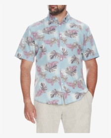 Washed Hawaiian Shirt - Polo Shirt, HD Png Download, Free Download