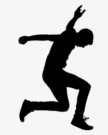 Jumping Man Silhouette - Take A Leap Of Faith, HD Png Download, Free Download