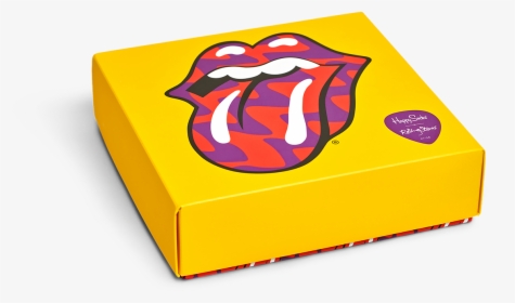 Men"s Limited Edition Rolling Stones Sock Box Set - Happy Socks Rolling Stones Box, HD Png Download, Free Download