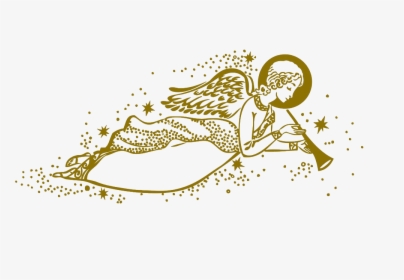 Angels With Trumpets Clipart, HD Png Download, Free Download