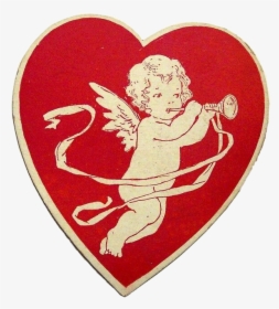 #valentine #angelcore #cherub #angel #cupid #retro - Vintage Valentines Day, HD Png Download, Free Download