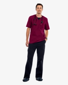 Maroon And Black - Maroon And Black Scrubs, HD Png Download, Free Download
