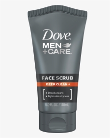 Dove Men Care Deep Clean Face Scrub 5 Oz - Dove Men Care Hydrate Face Wash, HD Png Download, Free Download