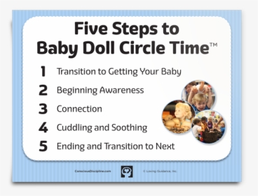 Five Steps To Baby Doll Circle Time - Caixa Geral De Depósitos, HD Png Download, Free Download