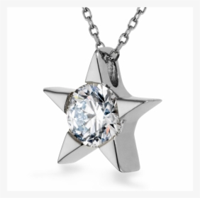 Cropped Illa Star Necklace - Pendant, HD Png Download, Free Download
