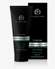 Man Company Charcoal Face Scrub With Lemongrass, HD Png Download, Free Download