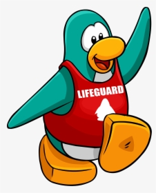 Penguin Style Jan 2012 - Clipart Cartoon Lifeguards, HD Png Download, Free Download