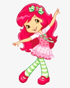Strawberry Shortcake Cartoon Dancing, HD Png Download, Free Download