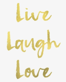 #sticker #lifelaughlove #live #laugh #love #schrift - Calligraphy, HD Png Download, Free Download