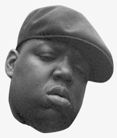 Notorious Big Head Png , Png Download - Notorious Big Face Png, Transparent Png, Free Download