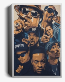 Tupac Snoop Dre Ice Cube Biggie Eminem, HD Png Download, Free Download