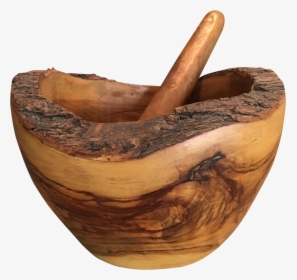 Natural Wood Mortar & Pestle On Chairish - Plywood, HD Png Download, Free Download