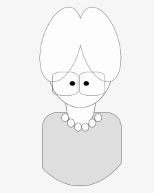 Mrs Not So Young - Cartoon, HD Png Download, Free Download