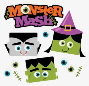 Halloween Cute Monster Mash, HD Png Download, Free Download