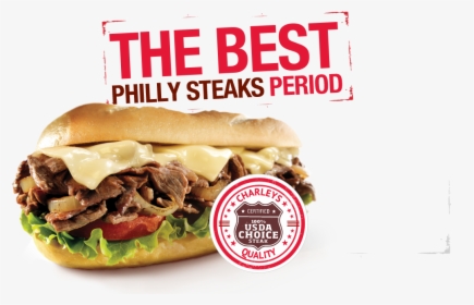 Charley's Philly Cheese Steak, HD Png Download, Free Download