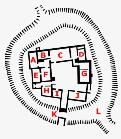 Diagram Of Penhallam Manor, HD Png Download, Free Download